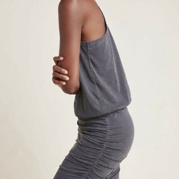 NWT Sundry Ruched Sleeveless Tank Dress Size 3 - Picture 3 of 8